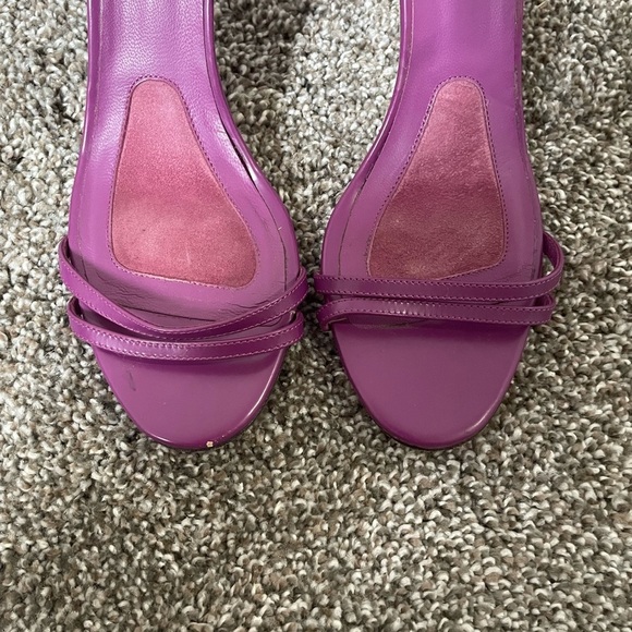 Max Mara Purple Stiletto Heels Size 37.5 - Picture 4 of 10